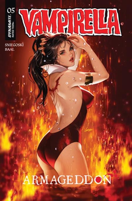 DYNAMITE Entertainment Comic Books VAMPIRELLA ARMAGEDDON #5 CVR B LERIX LI VAR 72513035713705021 0925DE0707