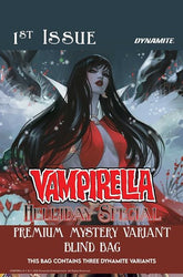 DYNAMITE Entertainment Comic Books VAMPIRELLA HELLIDAY SPECIAL 2026 #1 (ONE SHOT) CVR G PREMIUM MYSTERY BLIND BAG VAR (Release Date: 12/09/2026) 72513036865201071 1026DE0819