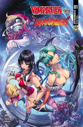 DYNAMITE Entertainment Comic Books VAMPIRELLA VS DARKSTALKERS SPECIAL #1 (ONE SHOT) CVR A DRAX (Release Date: 10/07/2026) 72513036807201011 0826DE0890