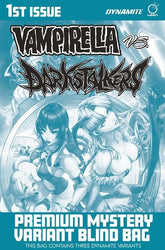 DYNAMITE Entertainment Comic Books VAMPIRELLA VS DARKSTALKERS SPECIAL #1 (ONE SHOT) CVR I PREMIUM MYSTERY BLIND BAG VAR (Release Date: 10/07/2026) 72513036807201091 0826DE0898