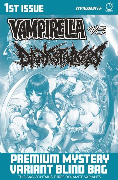 DYNAMITE Entertainment Comic Books VAMPIRELLA VS DARKSTALKERS SPECIAL #1 (ONE SHOT) CVR I PREMIUM MYSTERY BLIND BAG VAR (Release Date: 10/07/2026) 72513036807201091 0826DE0898
