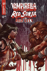 DYNAMITE Entertainment Comic Books VAMPIRELLA VS RED SONJA RED CITY #1 CVR B DIEGO YAPUR VAR (Release Date: 08/05/2026) 0626DE0820