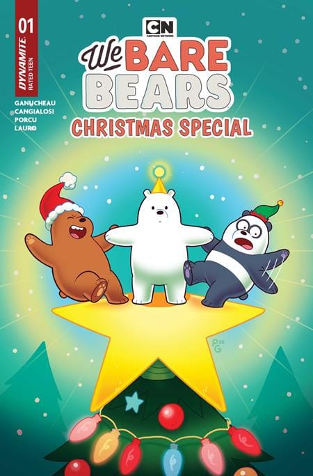 DYNAMITE Entertainment Comic Books WE BARE BEARS CHRISTMAS SPECIAL #1 (ONE SHOT) CVR A PAULINA GANUCHEAU (Release Date: 12/16/2026) 72513036863801011 1026DE0832