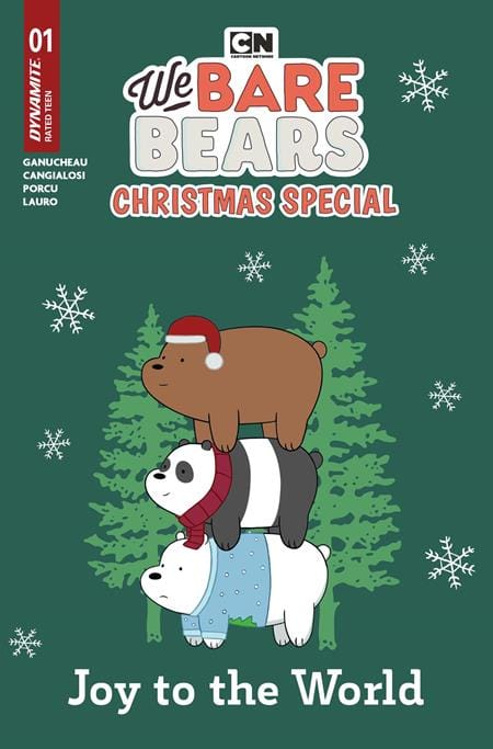 DYNAMITE Entertainment Comic Books WE BARE BEARS CHRISTMAS SPECIAL #1 (ONE SHOT) CVR D GREETING CARD VAR (Release Date: 12/16/2026) 72513036863801041 1026DE0835