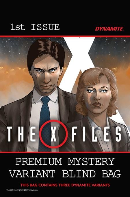 DYNAMITE Entertainment Comic Books X FILES (2026) #1 CVR L PREMIUM MYSTERY BLIND BAG VAR (Release Date: 12/09/2026) 72513036764801121 1026DE0854