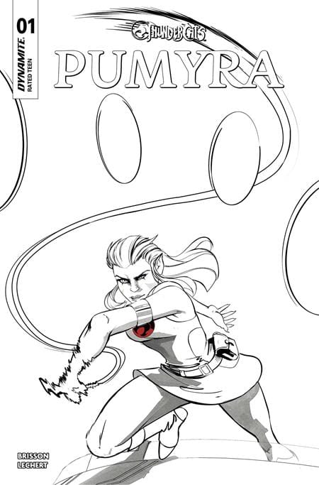 DYNAMITE Entertainment Comics > Incentives THUNDERCATS PUMYRA #1 CVR K INC 1:5 SEBASTIAN PIRIZ LINE ART FOC BONUS VAR 72513035990201111 0925DE8135