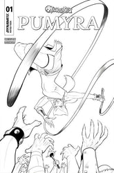 DYNAMITE Entertainment Comics > Incentives THUNDERCATS PUMYRA #1 CVR L INC 1:7 ROBERT QUINN LINE ART FOC BONUS VAR 72513035990201121 0925DE8136