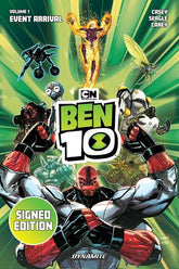 DYNAMITE Entertainment Graphic Novel BEN 10 HC VOL 01 EVENT ARRIVAL SIGNED BY JOE CASEY AND STEVEN T SEAGLE CVR (Release Date: 12/23/2026) 9781524131104 1026DE0617