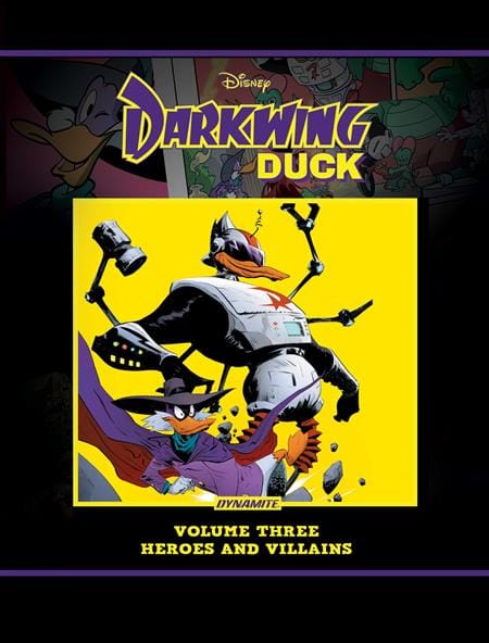 DYNAMITE Entertainment Graphic Novel DARKWING DUCK OMNIBUS HC VOL 03 HEROES AND VILLAINS 9781524127794 0226DE0603