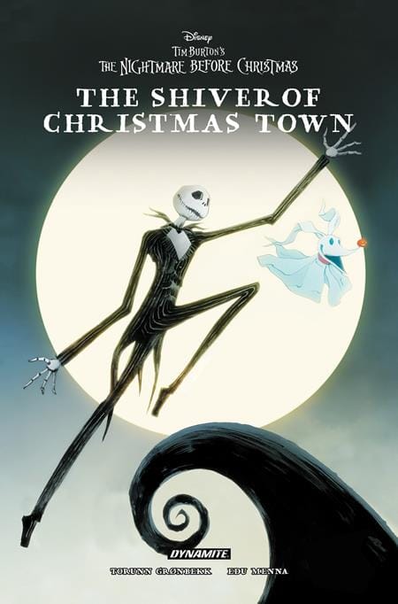 DYNAMITE Entertainment Graphic Novel DISNEY TIM BURTONS THE NIGHTMARE BEFORE CHRISTMAS THE SHIVER OF CHRISTMAS TOWN TP (Release Date: 08/12/2026) 9781524129699 0626DE0704