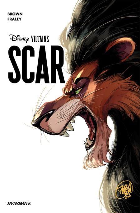 DYNAMITE Entertainment Graphic Novel DISNEY VILLAINS SCAR HC 9781524126940 0426DE0640