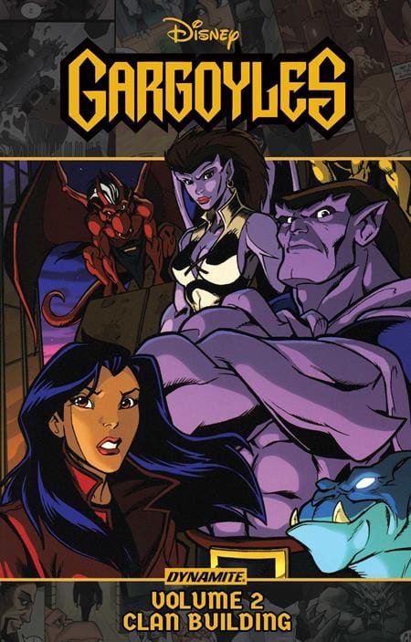 DYNAMITE Entertainment Graphic Novel GARGOYLES CLAN BUILDING HC 9781524125882 0426DE0654