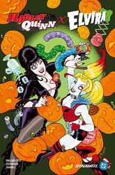 DYNAMITE Entertainment Graphic Novel HARLEY QUINN X ELVIRA TP 9781524129330 0526DE0753