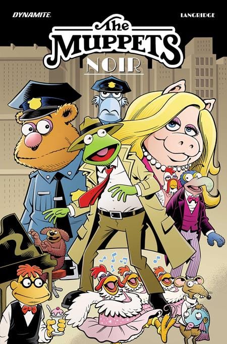 DYNAMITE Entertainment Graphic Novel MUPPETS NOIR HC (Release Date: 10/07/2025) 9781524129835 0826DE0782