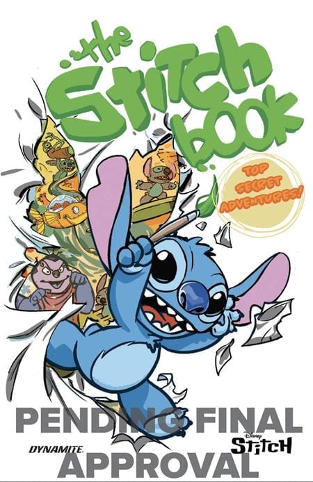 DYNAMITE Entertainment Graphic Novel STITCH BOOK TOP SECRET ADVENTURES HC 9781524125172 0326DE0690