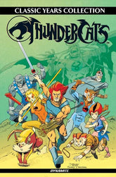 DYNAMITE Entertainment Graphic Novel THUNDERCATS CLASSIC YEARS COLLECTION OMNIBUS HC HOMAGE COVER SIGNED BY DECLAN SHALVEY 9781524128845 0226DE0727