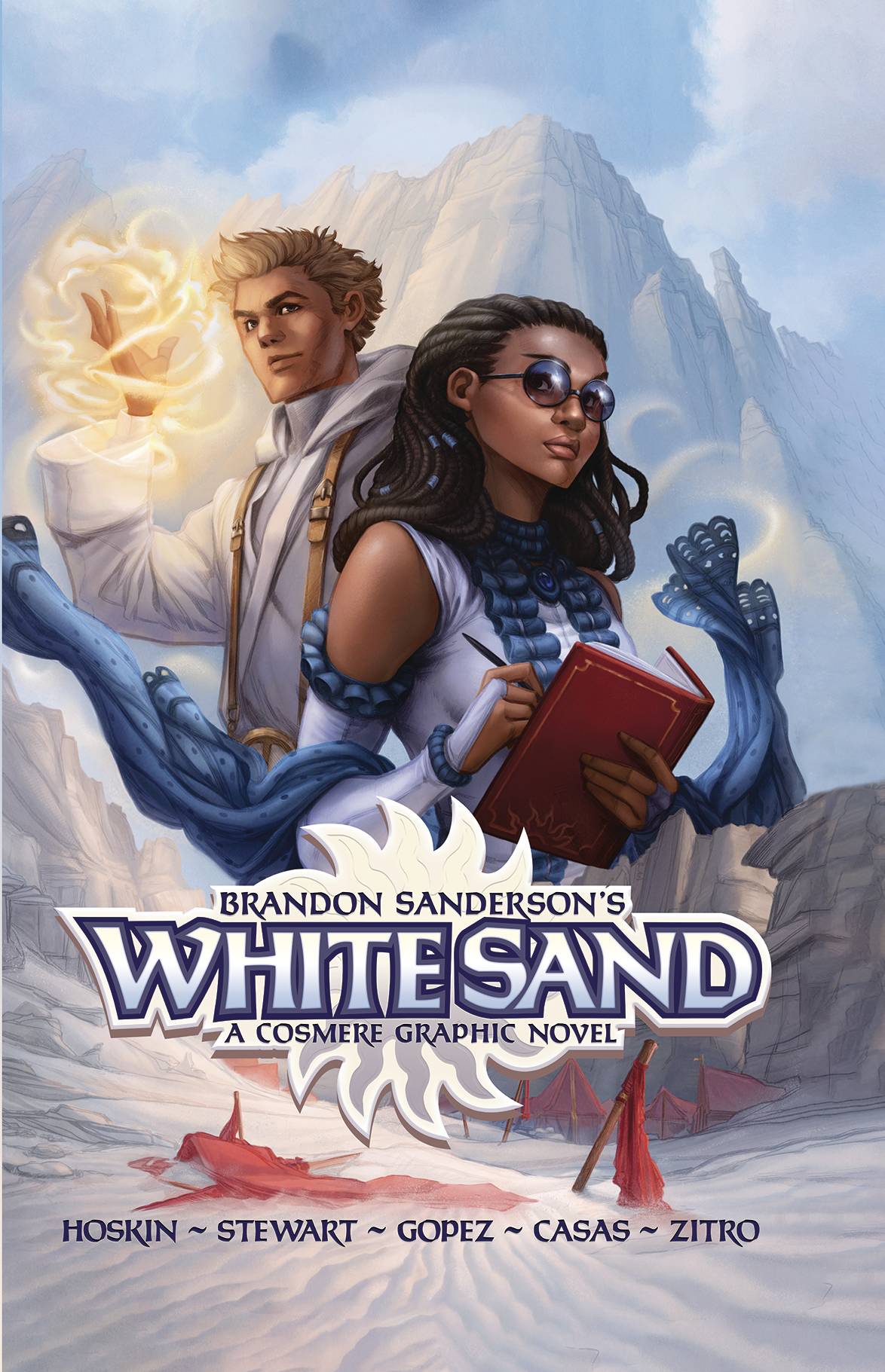 DYNAMITE Graphic Novel BRANDON SANDERSON WHITE SAND OMNIBUS HC 9781524122577 JUN230728