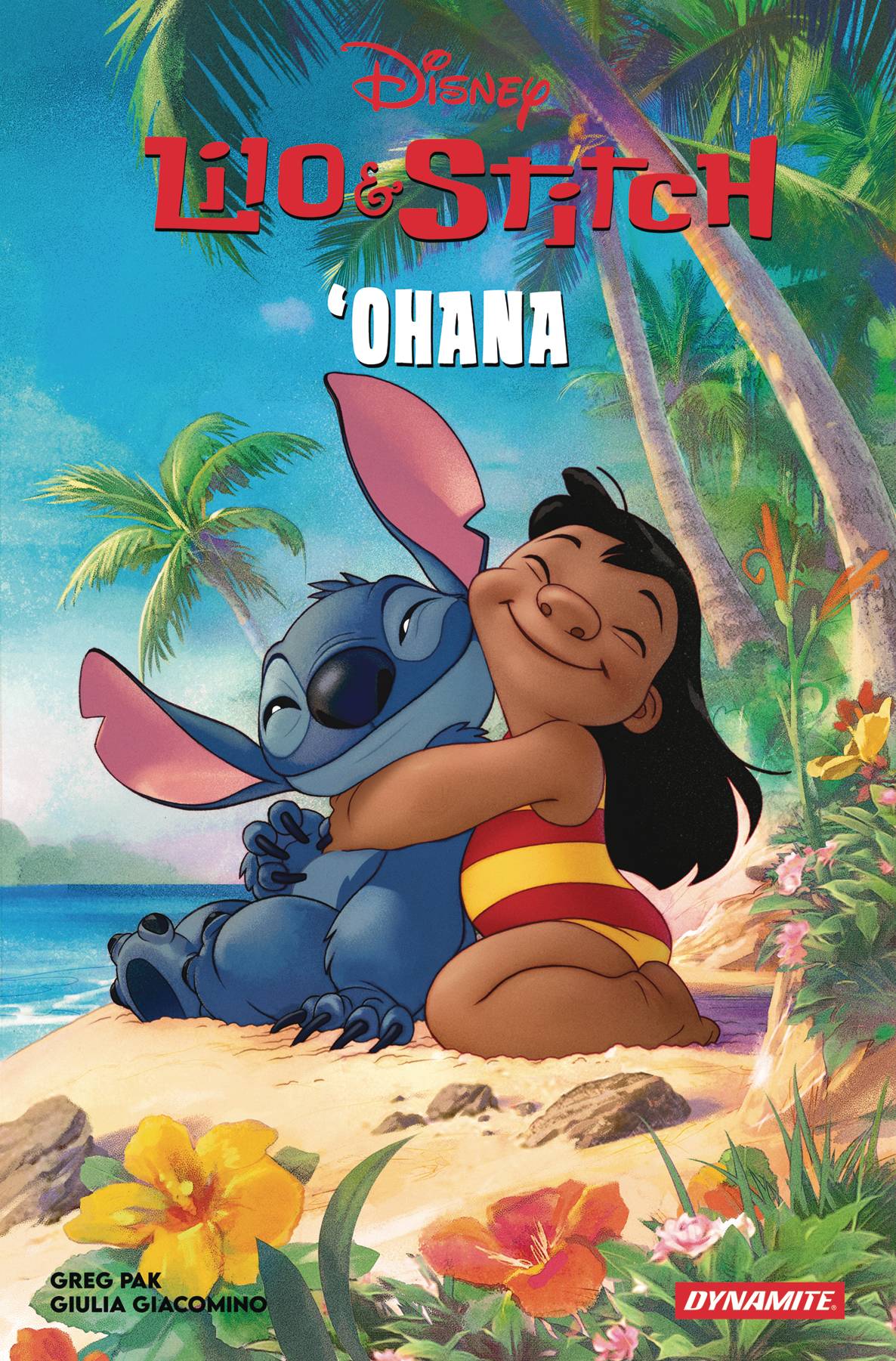 DYNAMITE Graphic Novel LILO & STITCH OHANA GN 9781524126278513.9 APR240155