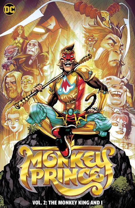 DYNAMITE Graphic Novel Monkey Prince HC Vol 02 The Monkey King And I 9781779520463 0423DC170