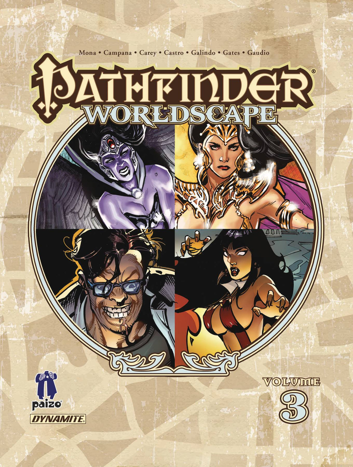DYNAMITE Graphic Novel PATHFINDER WORLDSCAPE HC VOL 03 9781524126070 DEC240296