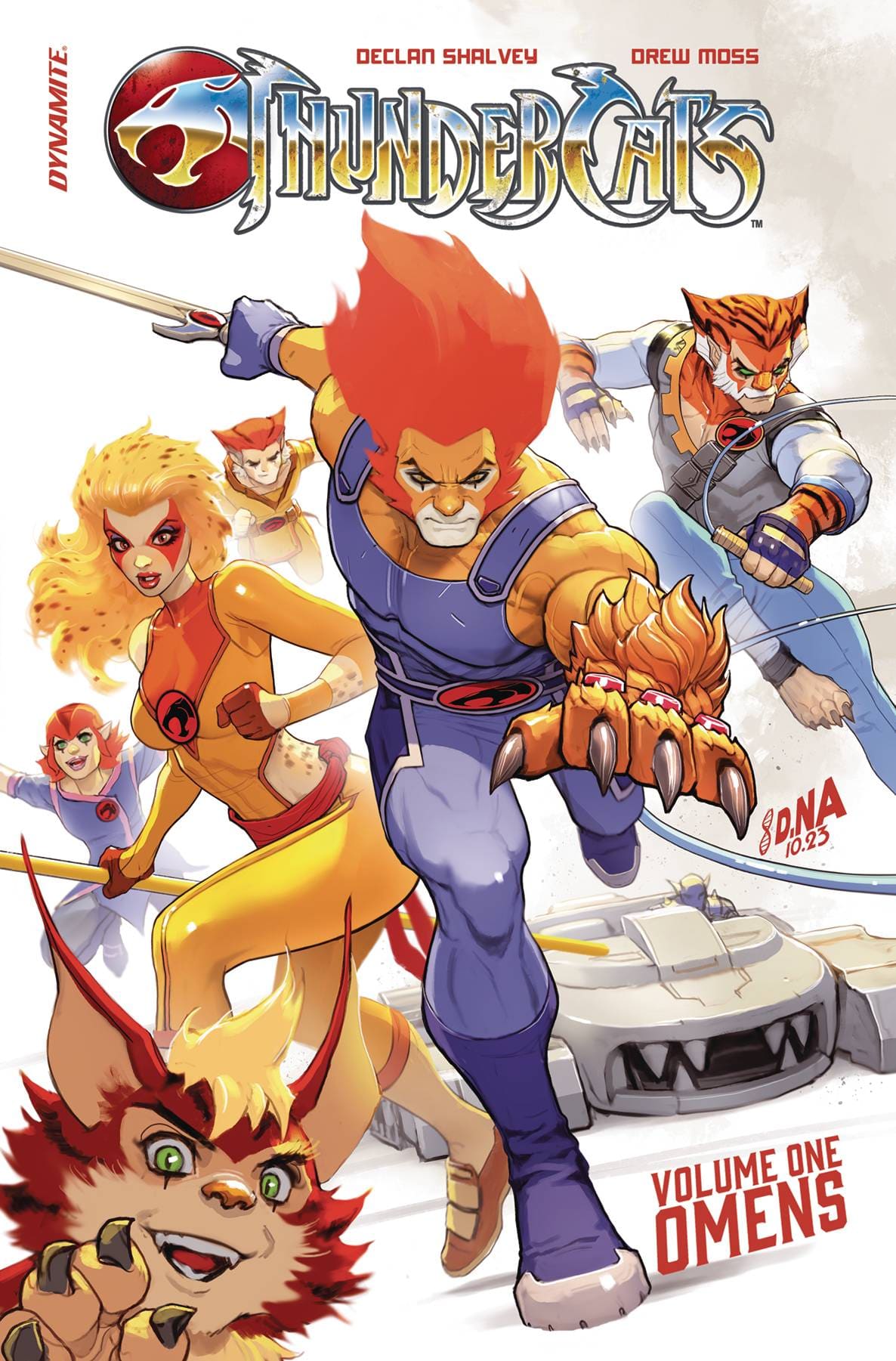 DYNAMITE Graphic Novel THUNDERCATS TP VOL 01 OMENS 9781524126025 FEB248483