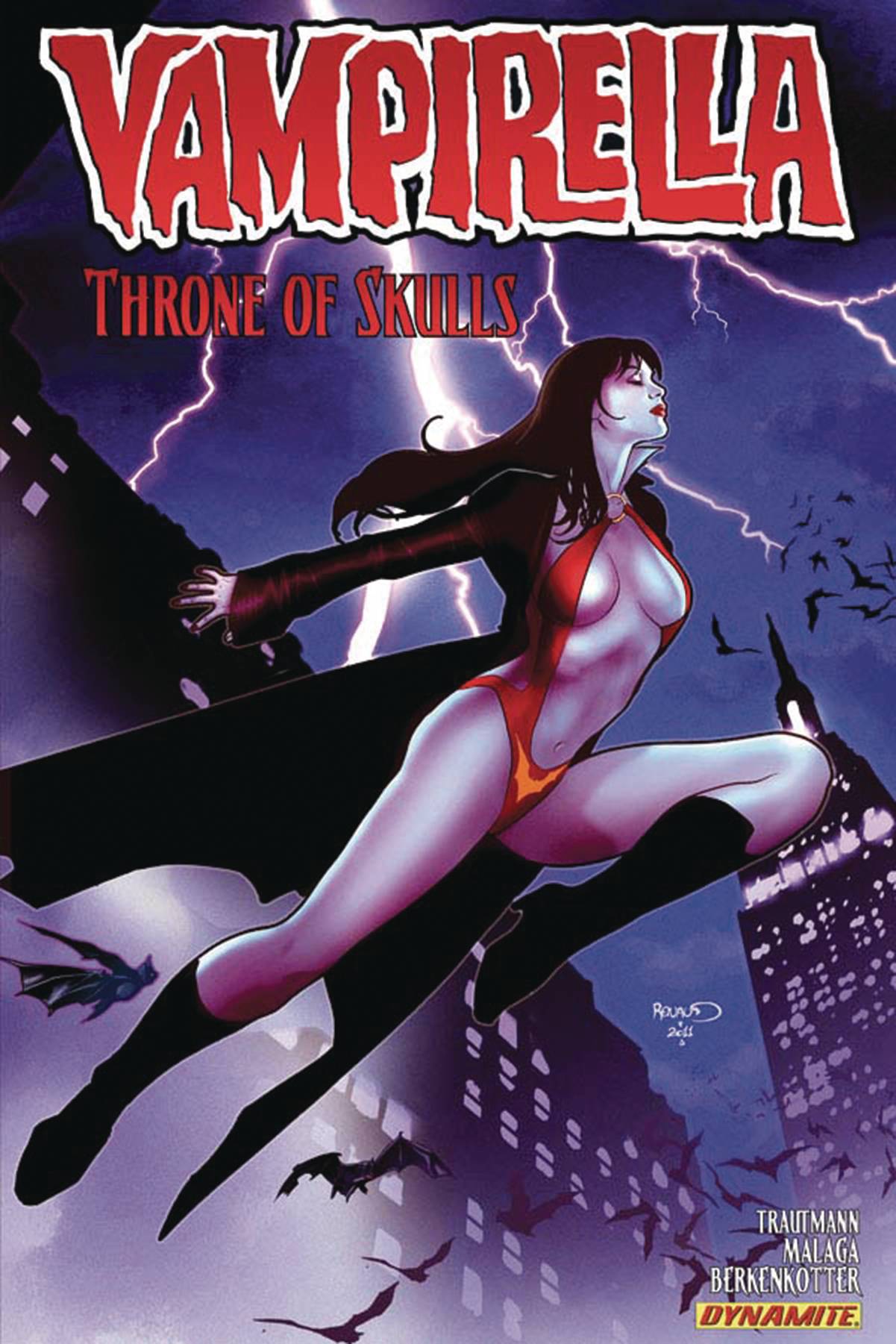 DYNAMITE Graphic Novel VAMPIRELLA TP VOL 03 THRONE OF SKULLS 9781606903711 NOV121062