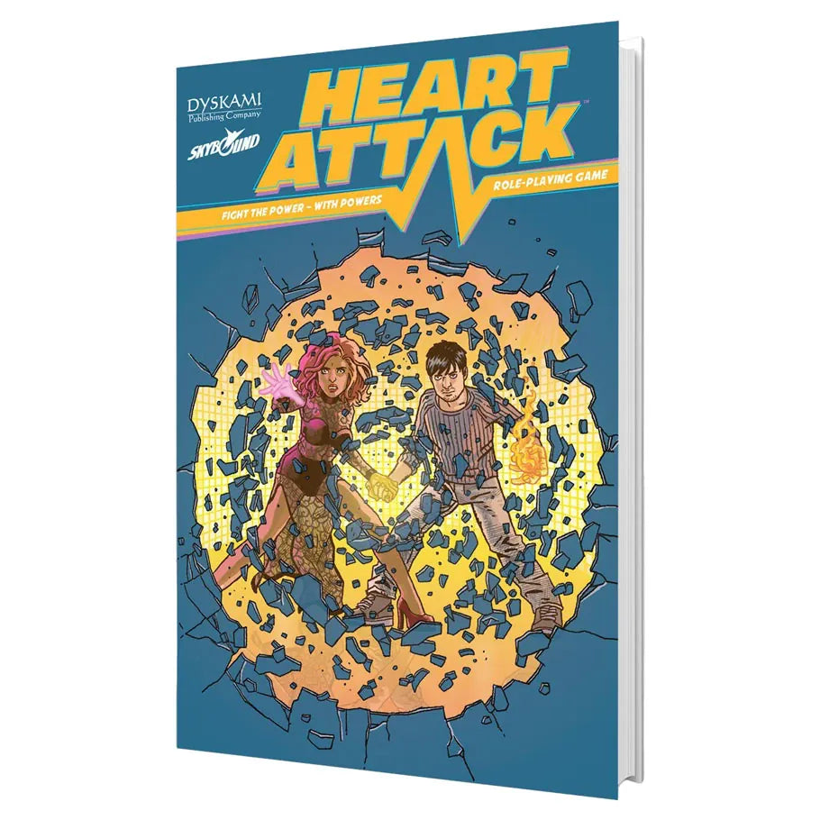 Dyskami Publishing Company Books > RPG Heart Attack Roleplaying Game 9781989695517 DYS850