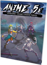 dyskami Tabletop Games > Role-Playing Games Anime 5E: Adventures - Volume 1 - Shadow Threats 9781989695357 DYS 605