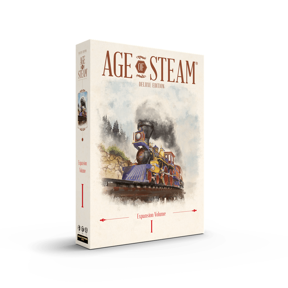 Eagle-Gryphon Games Board Games > Large Box Games > Expansions Age of Steam Deluxe: Expansion Volume I 736640880428 102391