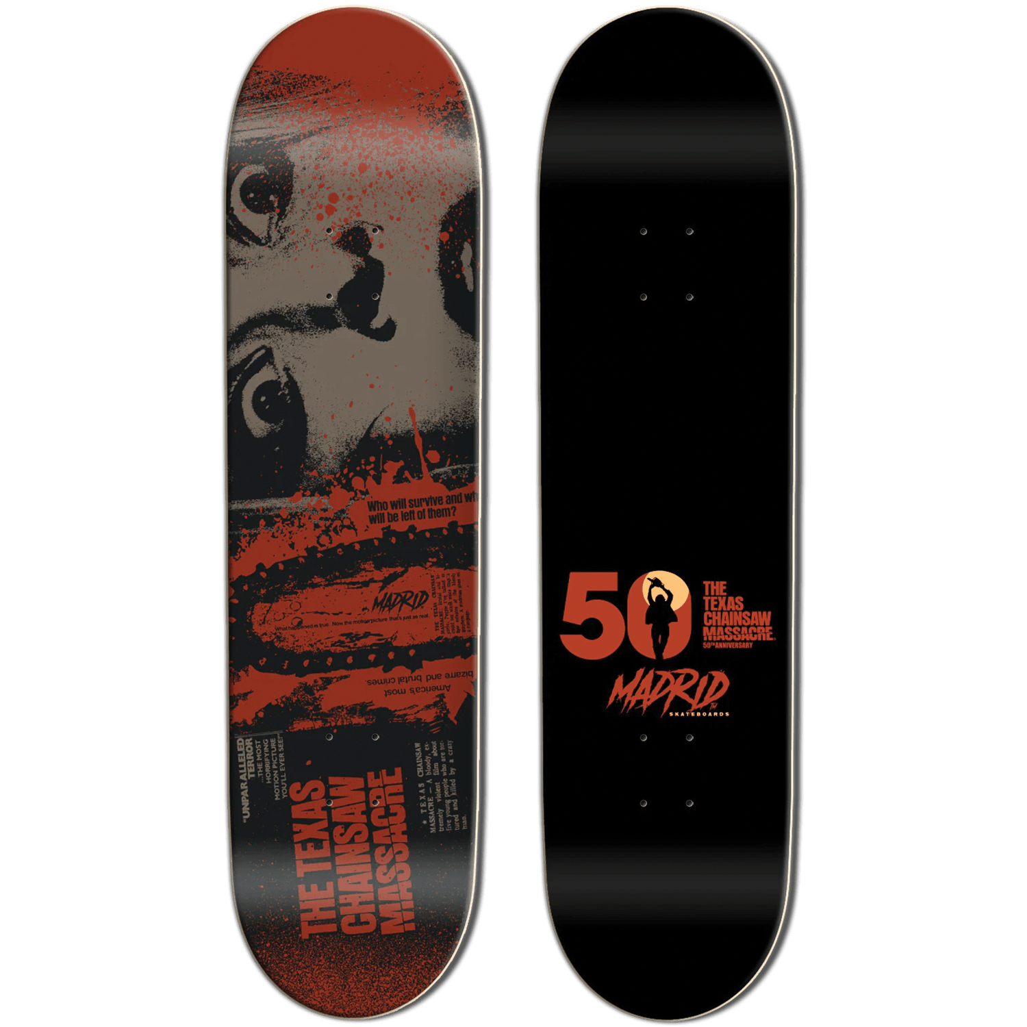 Eastern Skateboard Supply Skateboards > Decks MADRID TCM HARDESTY/STREET DECK-8.25X32.5 66347772 1DMADTCHRDST820
