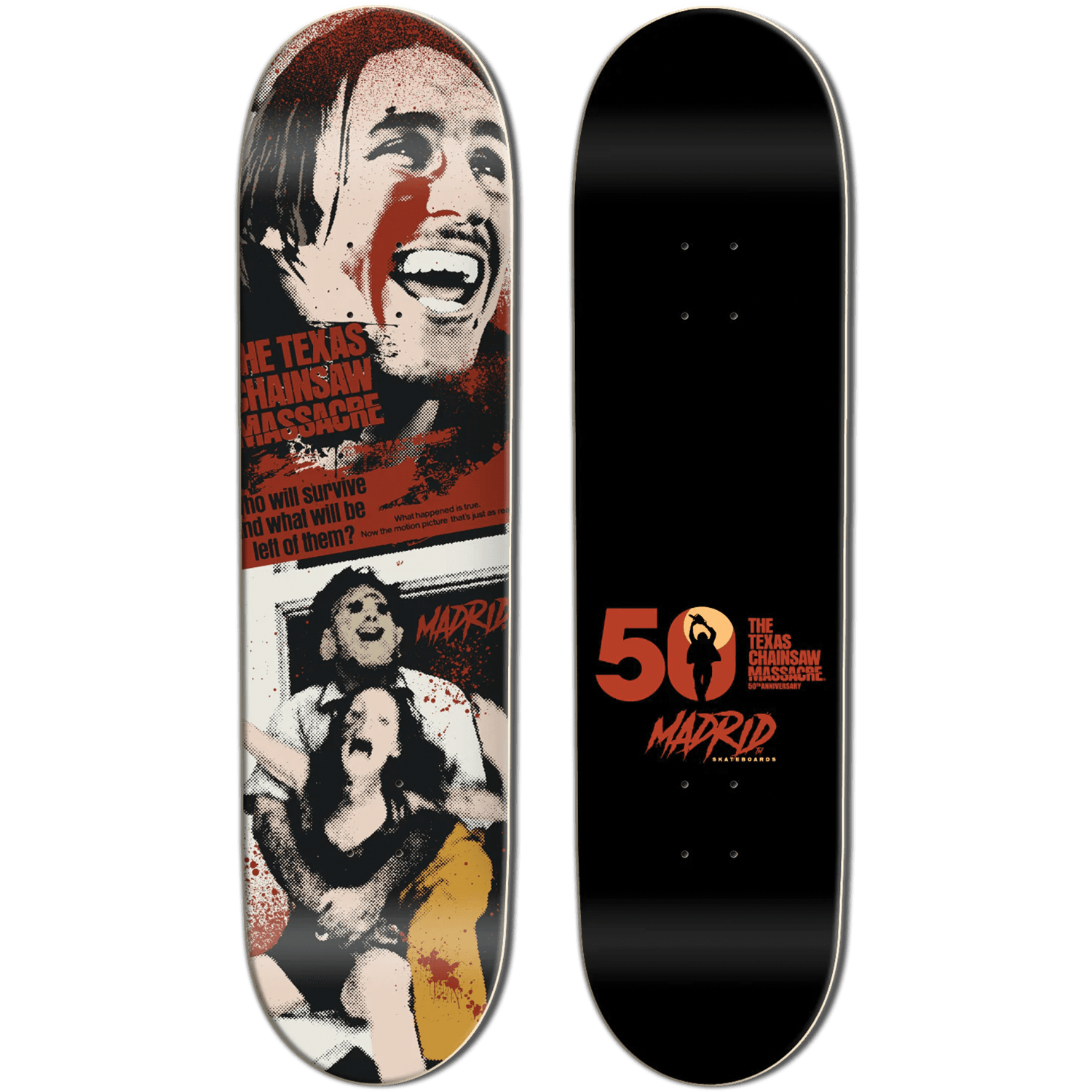 Eastern Skateboard Supply Skateboards > Decks MADRID TCM HITCHER/STREET DECK-8.25X32.5 57336572 1DMADTCHITST820