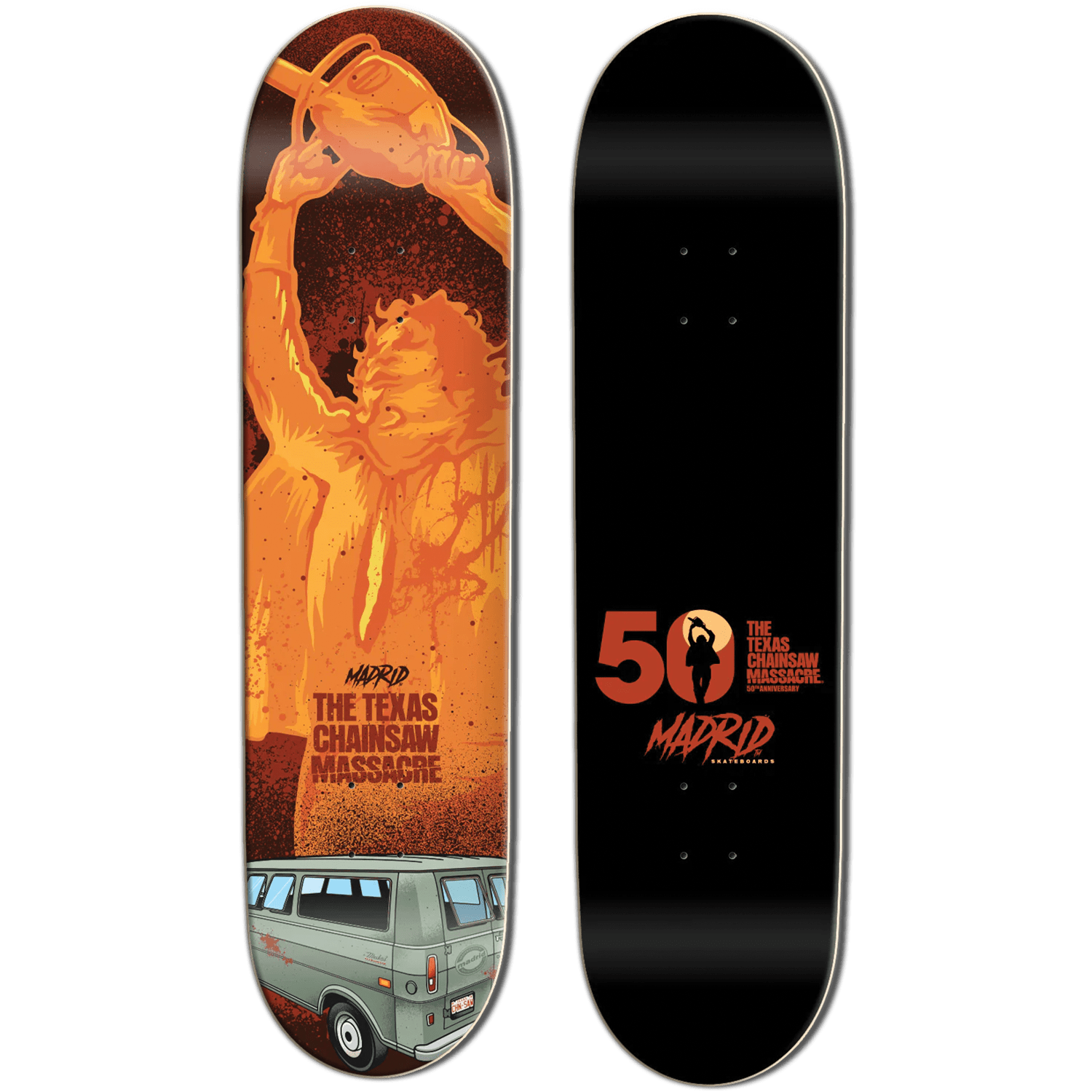 Eastern Skateboard Supply Skateboards > Decks MADRID TCM SUNBURN/STREET DECK-8.25X32.5 67101436 1DMADTCSUNST820