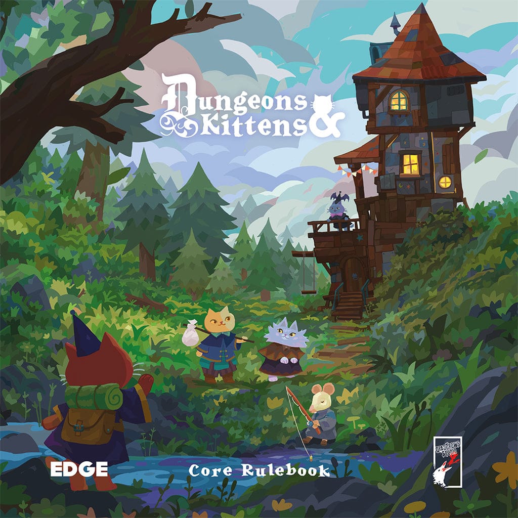 Edge Tabletop Games > Role-Playing Games Dungeons & Kittens Core Rulebook 3558380114581 ESDAK02EN