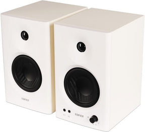 Edifier Music > Audio Equipment Edifier MR4 Powered Studio Monitor 2.0 Speakers 42 Watts (White) 875674005855 EDF05855