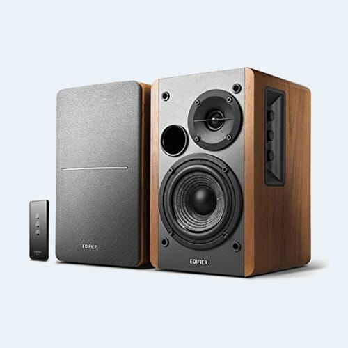 Edifier Music > Audio Equipment Edifier R1280T Powered Bookshelf Speakers - 42 Watts (Wood Finish) (4001345) 875674001345 EDF01345