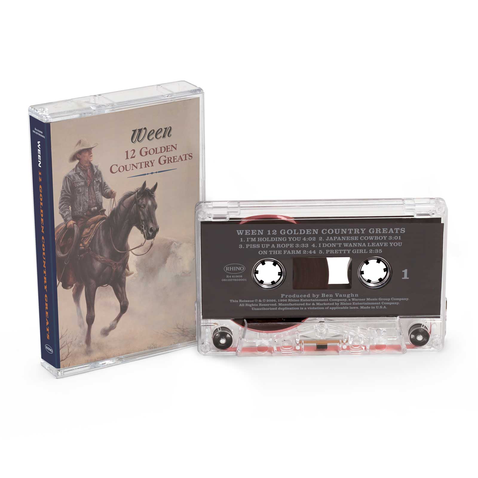 Elektra / WEA Music > Cassette Ween - 12 Golden Country Greats [Explicit Content] [CASSETTE] 081227803001 EA61909A.4