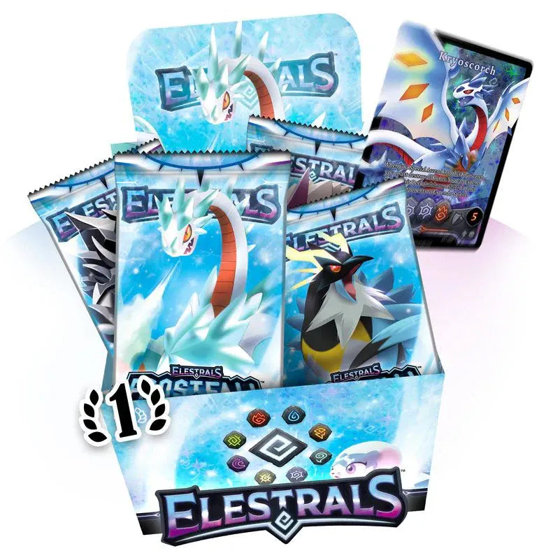 Elestrals LLC Trading Card Games Elestrals: Frostfall: Booster Box 850045412227 ELSFEFF01