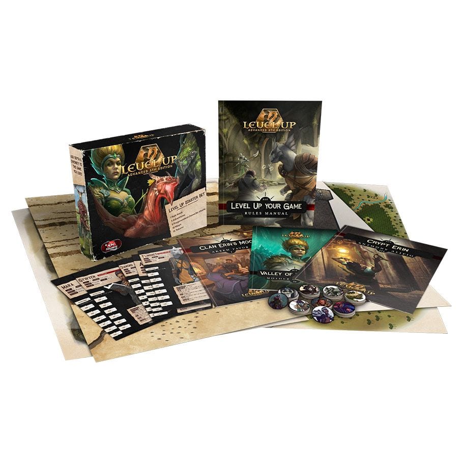 En Publishing Tabletop Games Level Up Advanced 5th Edition: Starter Box 5070000698410 ENP7011