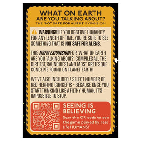 End Transmission Games Board Games What On Earth Are You Talking About? NSFA Expansion 724022289730 ETGWOE03
