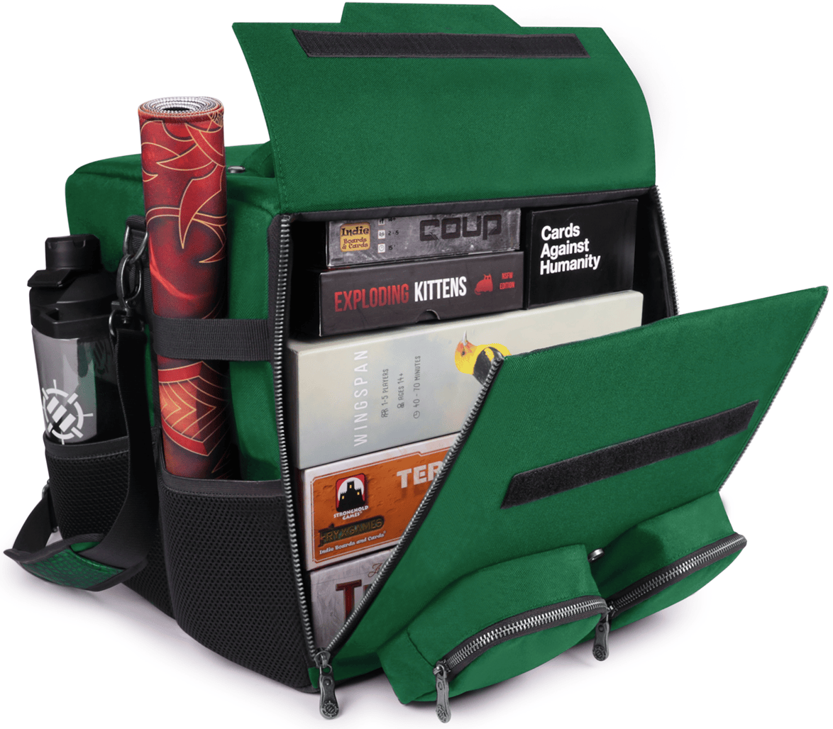 Enhance Gaming Apparel > Bags Enhance: Collector Edition Board Game Shoulder Bag Green 637836628100 ENTTCFE200GNEW