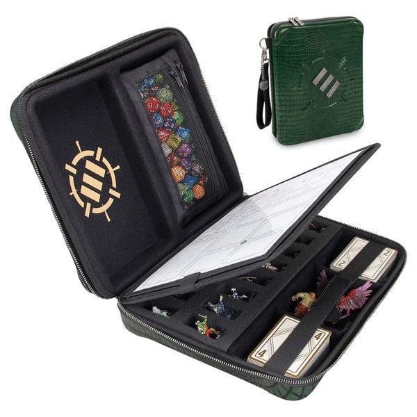 Enhance Gaming Game Supplies > Miniature Storage Enhance: RPG Organizer Case Collector's Edition Green 637836620036 ACPTCEC200GNEW