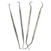 Enkay Products Hobby Supplies > Tools Tool: Dental Pick: 4pc assortment 011499350415 ENK350-4C