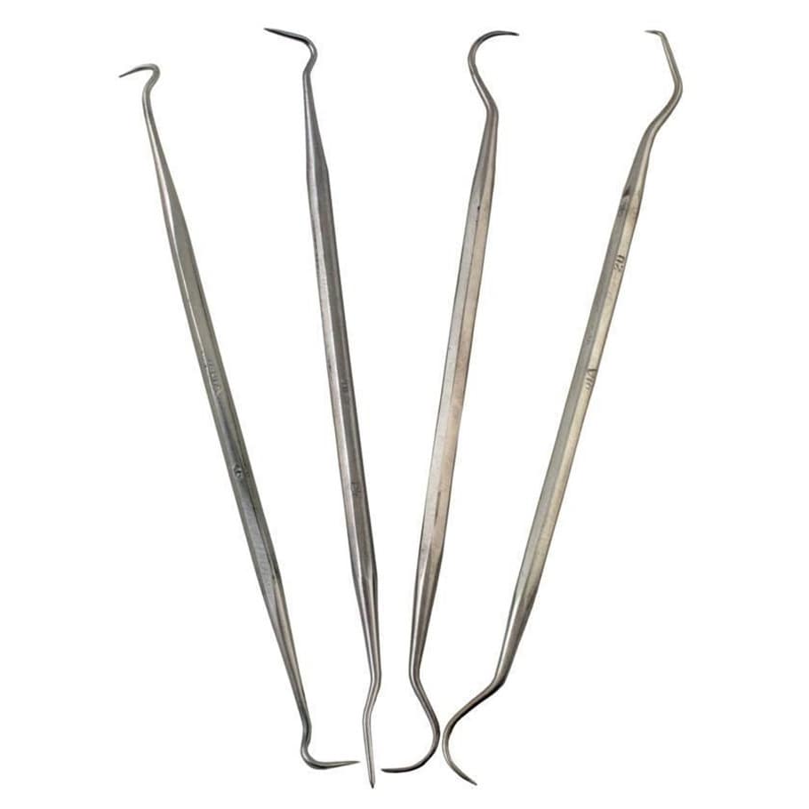 Enkay Products Hobby Supplies > Tools Tool: Dental Pick: 4pc assortment 011499350415 ENK350-4C