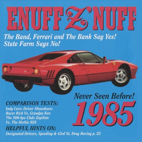 Enuff Z'Nuff - 1985 (Blue & Red Starburst)