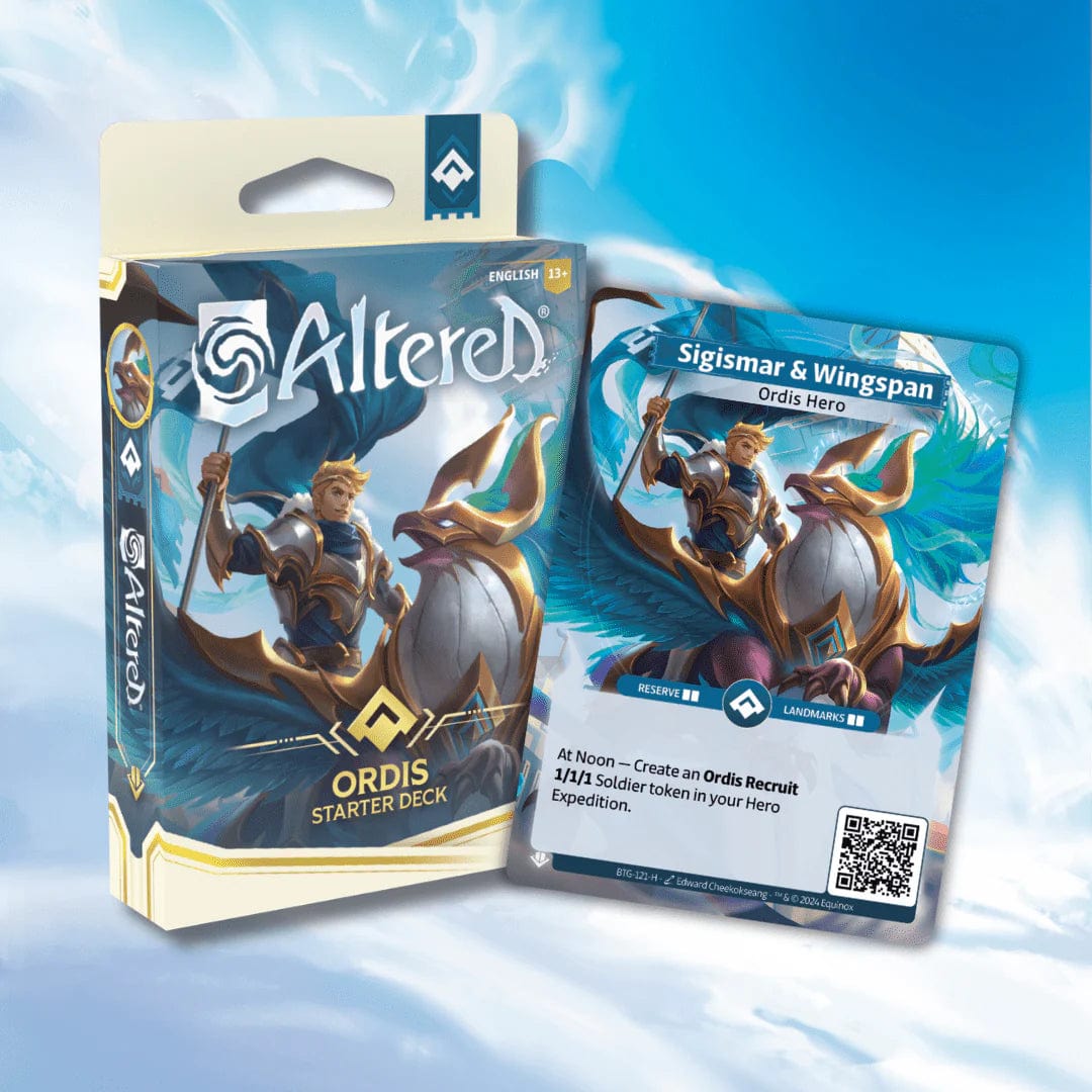 Equinox Trading Card Games Altered: Beyond the Gates - Starter Deck, Ordis 3760397180323 ALTDISSD01EN