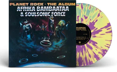 Afrika Bambaataa & The Soul Sonic Force - Planet Rock...The Album (3 Color Splatter Vinyl)