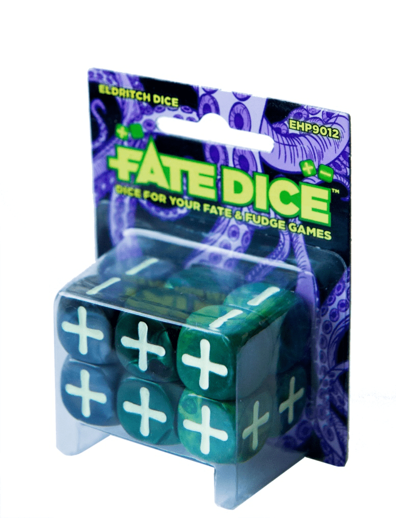 Fate Core RPG: Fate Dice 12ct - Eldritch
