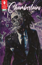Ex Posse Holdings Comic Books CHAMBERLAINS #3 CVR B TODD SKULL SHATTERED SKULL VAR (MR) 60283502310200321 0625EX490