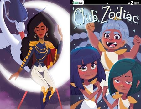 CLUB ZODIAC #2 CVR B PHINEAS CONRAD HOLOFOIL FLIP VAR