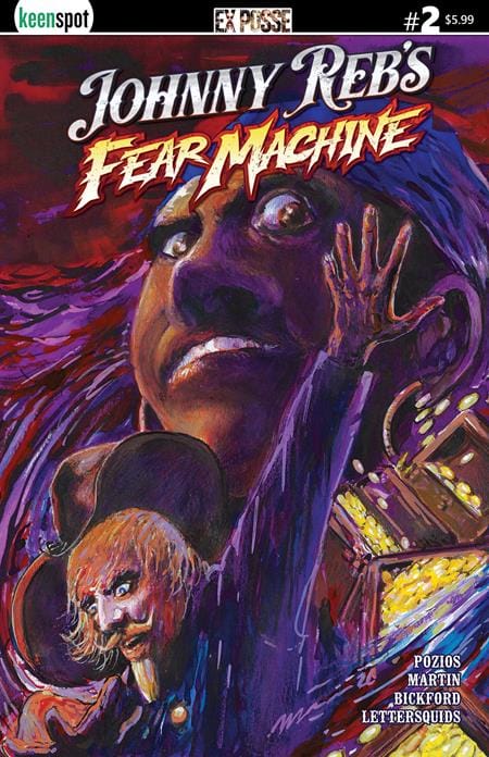 Ex Posse Holdings Comic Books JOHNNY REBS FEAR MACHINE #2 CVR B MANUEL MARTIN PENICHE VAR (Release Date: 12/09/2026) 602835023508 00221 1026EX0869